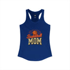 Basketball Mom Racerback Tank – Personalized Name & Number Option | Lightweight Women’s Basketball Tank Top - Magnolia Wild SC