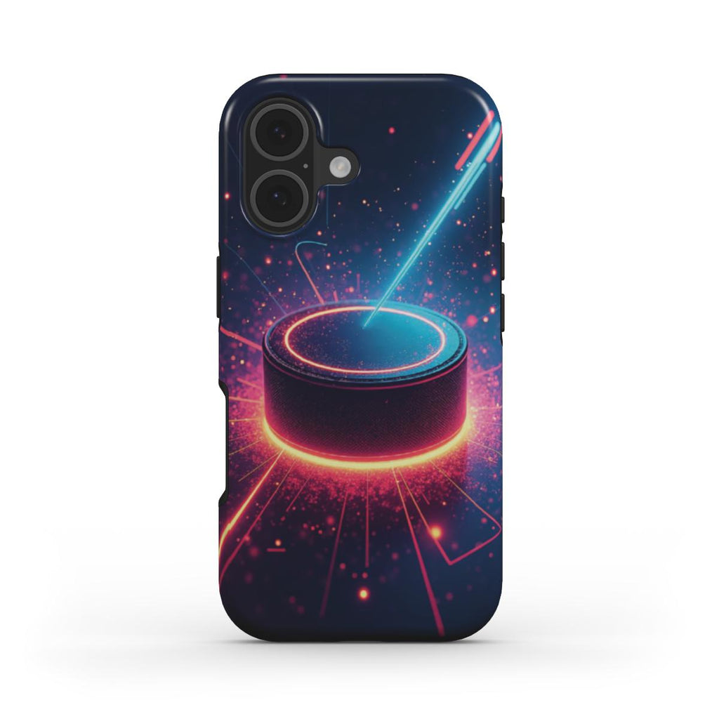 Power Play Neon: MagSafe Compatible Tough iPhone Case - Magnolia Wild SC