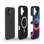 Power Play Neon: MagSafe Compatible Tough iPhone Case - Magnolia Wild SC