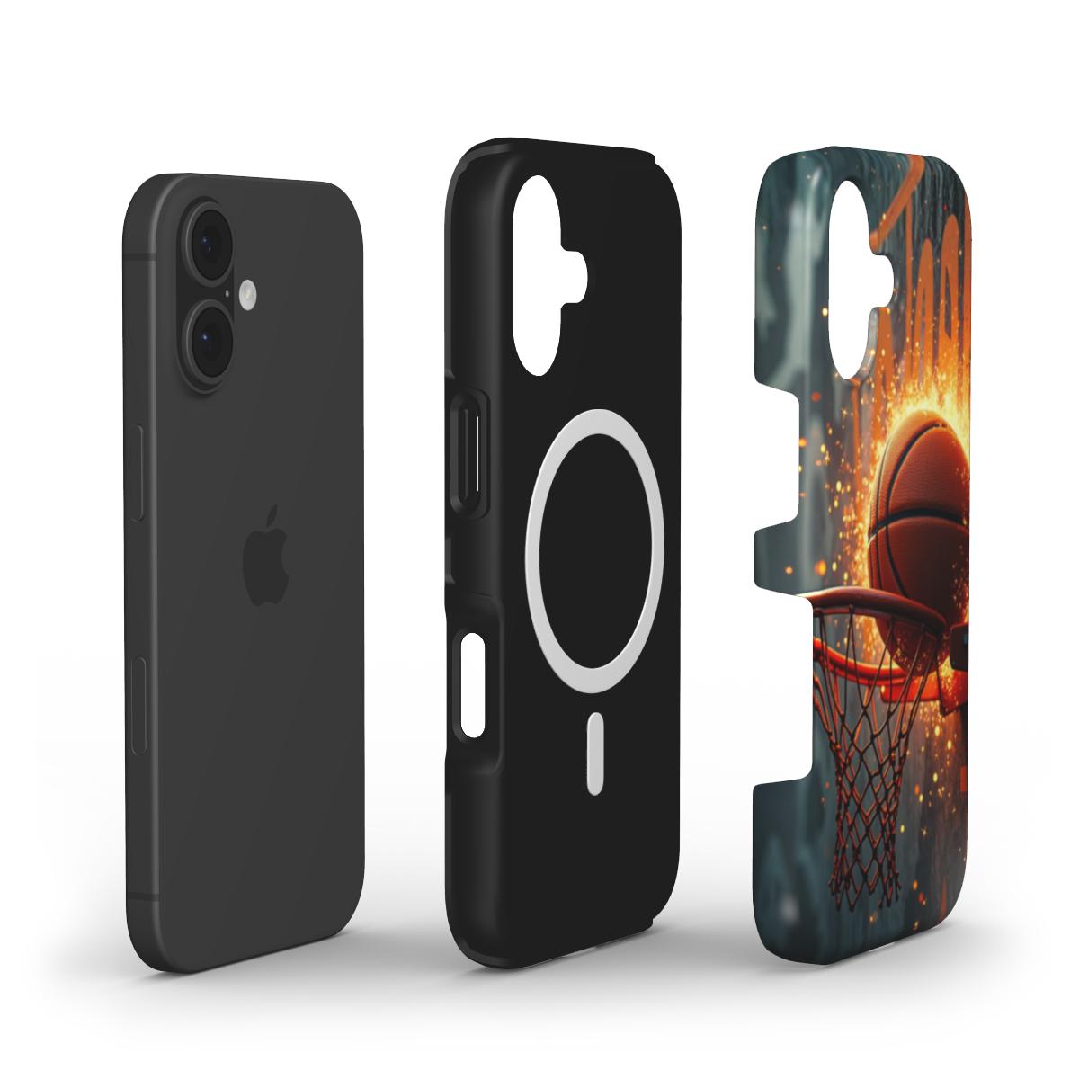 Basketball MagSafe Tough iPhone Case - Magnolia Wild SC