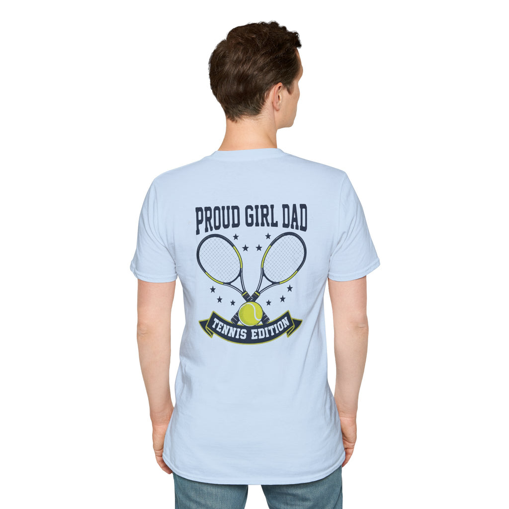 Proud Girl Dad Tennis T-Shirt - Magnolia Wild SC