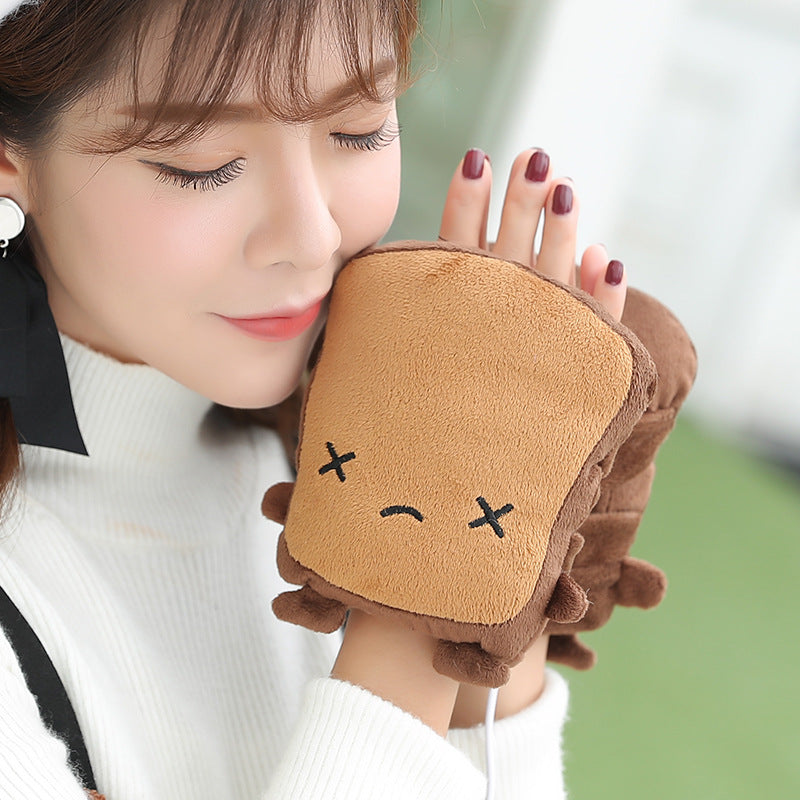 Cute Toast USB Hand Warmers – Cozy Heated Gloves for Sports Moms | Stay Warm at Ice Rinks, Games & Cold Weather Practices - Magnolia Wild SC