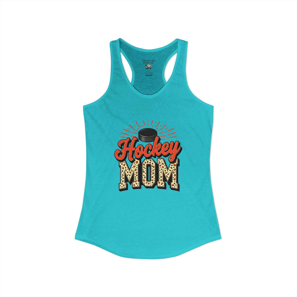 Hockey Mom Racerback Tank – Personalized Name & Number Option