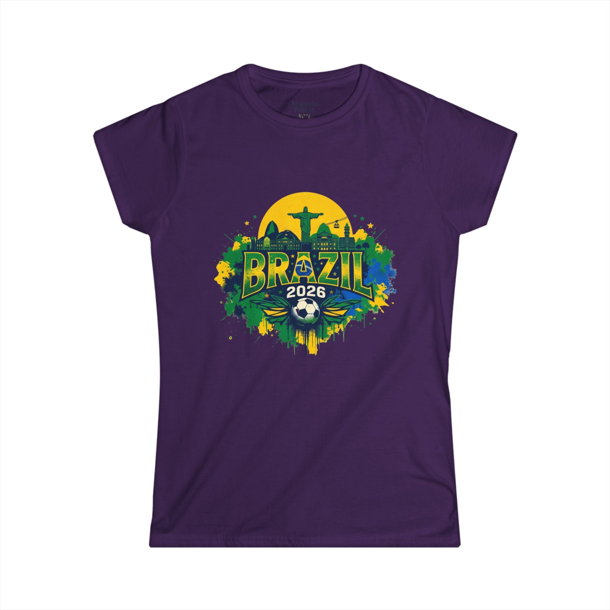 Brazil Soccer Tee - Showcase Your Love for the Game