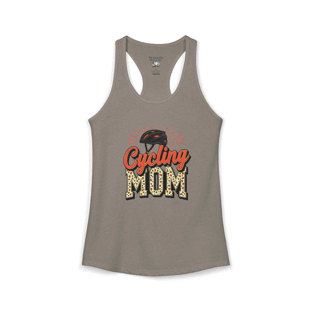 Personalized Cycling Mom Racerback Tank – Personalized Name & Number Option | Lightweight Women’s Cycling Tank TopCycling Racerback Tank - Magnolia Wild SC