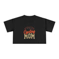 Cycling Mom Cheetah Print Crop Tee - Magnolia Wild SC