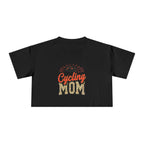 Cycling Mom Cheetah Print Crop Tee - Magnolia Wild SC