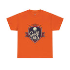 Retro Badge Style: The Vintage Golf Dad Shield Tee