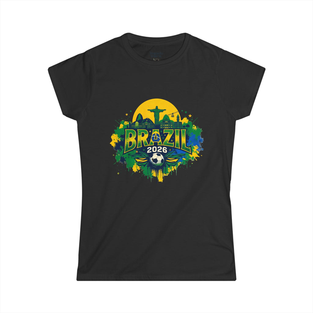 Brazil Soccer Tee - Showcase Your Love for the Game