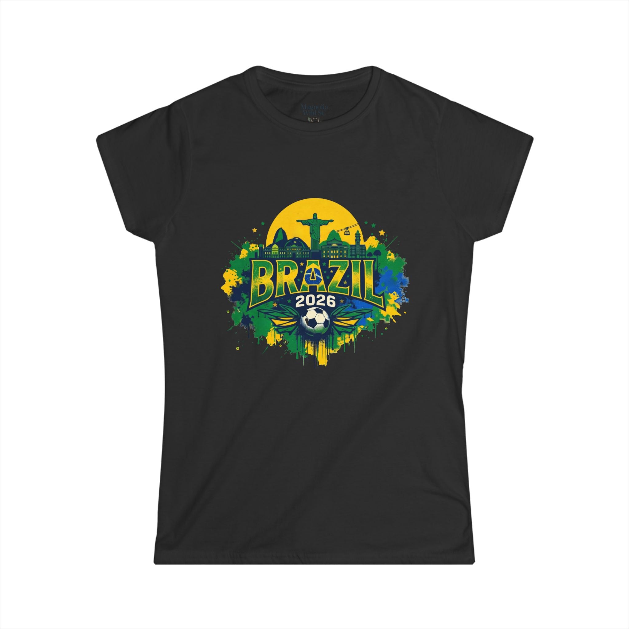 Brazil Soccer Tee - Showcase Your Love for the Game