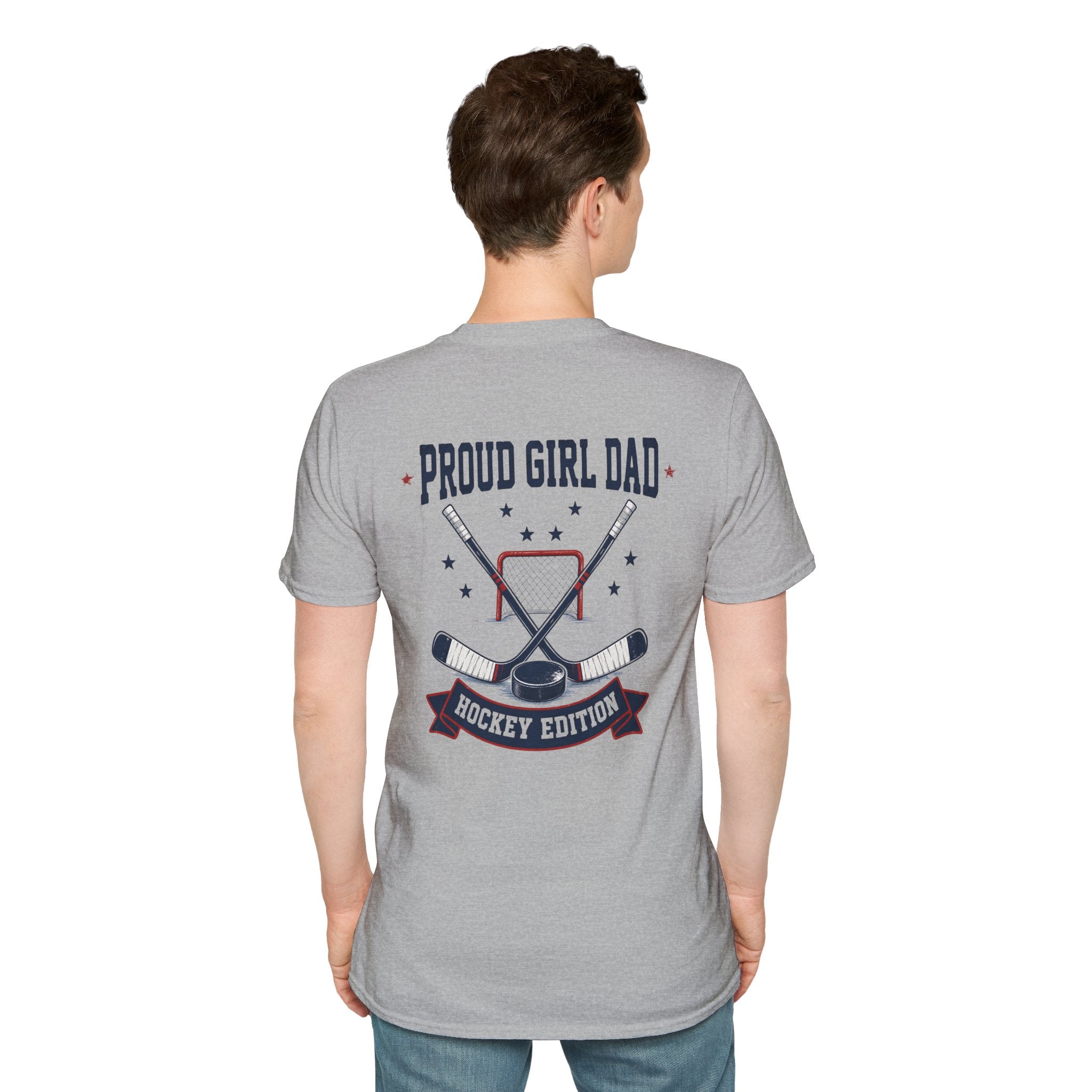 Proud Girl Dad Hockey T-Shirt - Magnolia Wild SC
