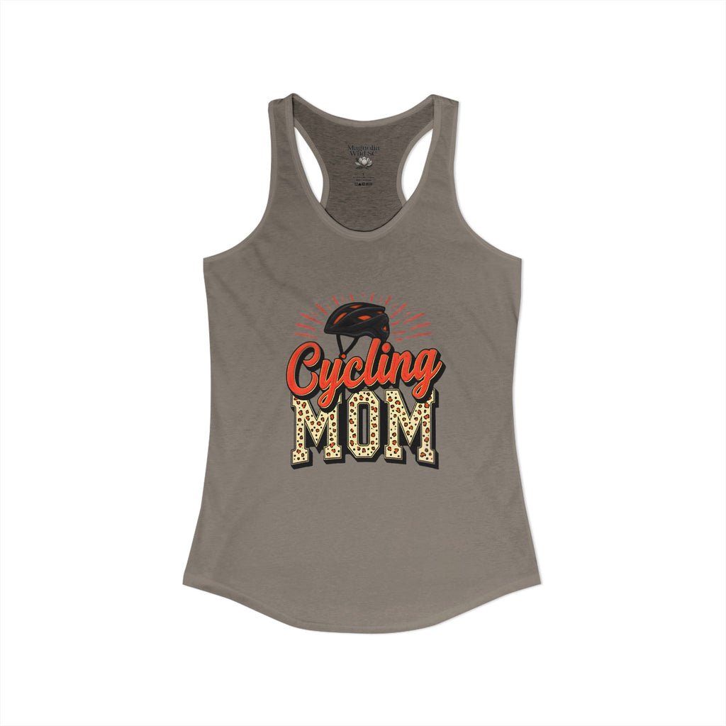Personalized Cycling Mom Racerback Tank – Personalized Name & Number Option | Lightweight Women’s Cycling Tank TopCycling Racerback Tank - Magnolia Wild SC
