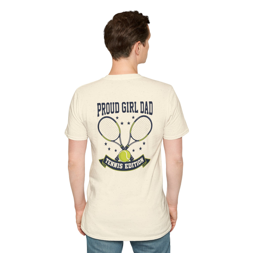 Proud Girl Dad Tennis T-Shirt - Magnolia Wild SC