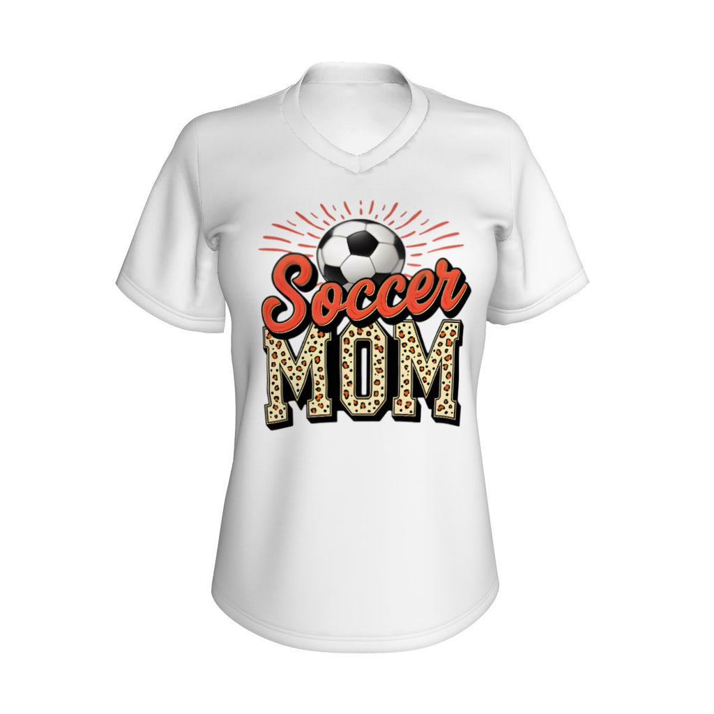 Soccer Mom Women's V-Neck Short-Sleeve T-Shirt - Magnolia Wild SC