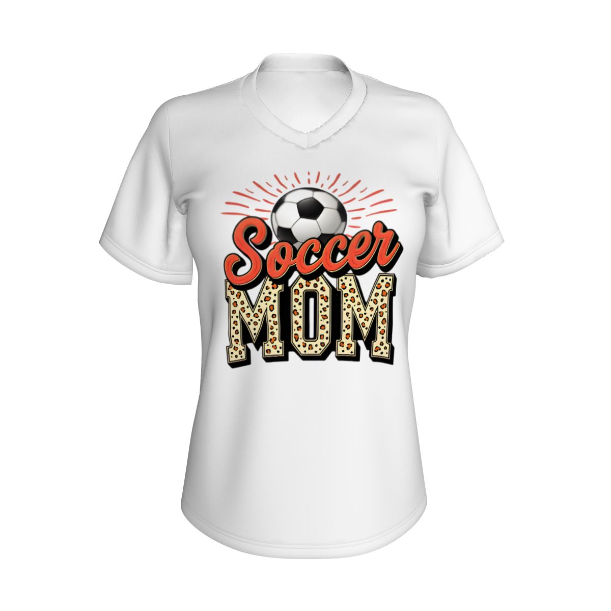 Soccer Mom Women's V-Neck Short-Sleeve T-Shirt - Magnolia Wild SC