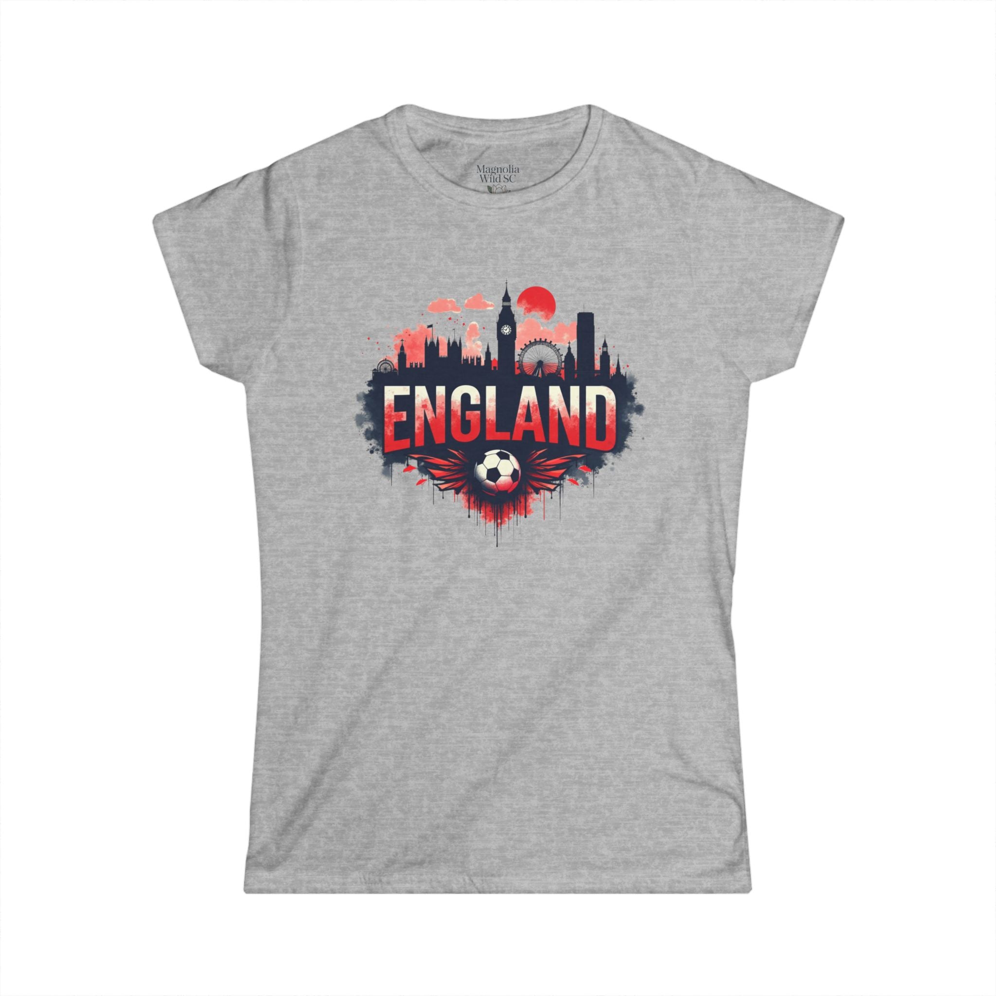 England Football Tee - Perfect for Soccer Fans