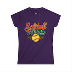 Retro Softball Mama Tee