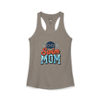 Swim Mom Racerback Tank – Personalized Name & Number Option | Lightweight Women’s Swim Tank Top - Magnolia Wild SC