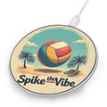 Beach Volleyball Wireless Charging Pad - Fast and Stylish Wireless Charger - Magnolia Wild SC