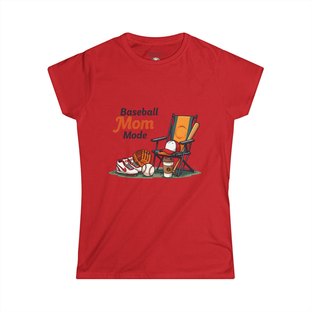 Baseball Mom Mode Tee - Magnolia Wild SC