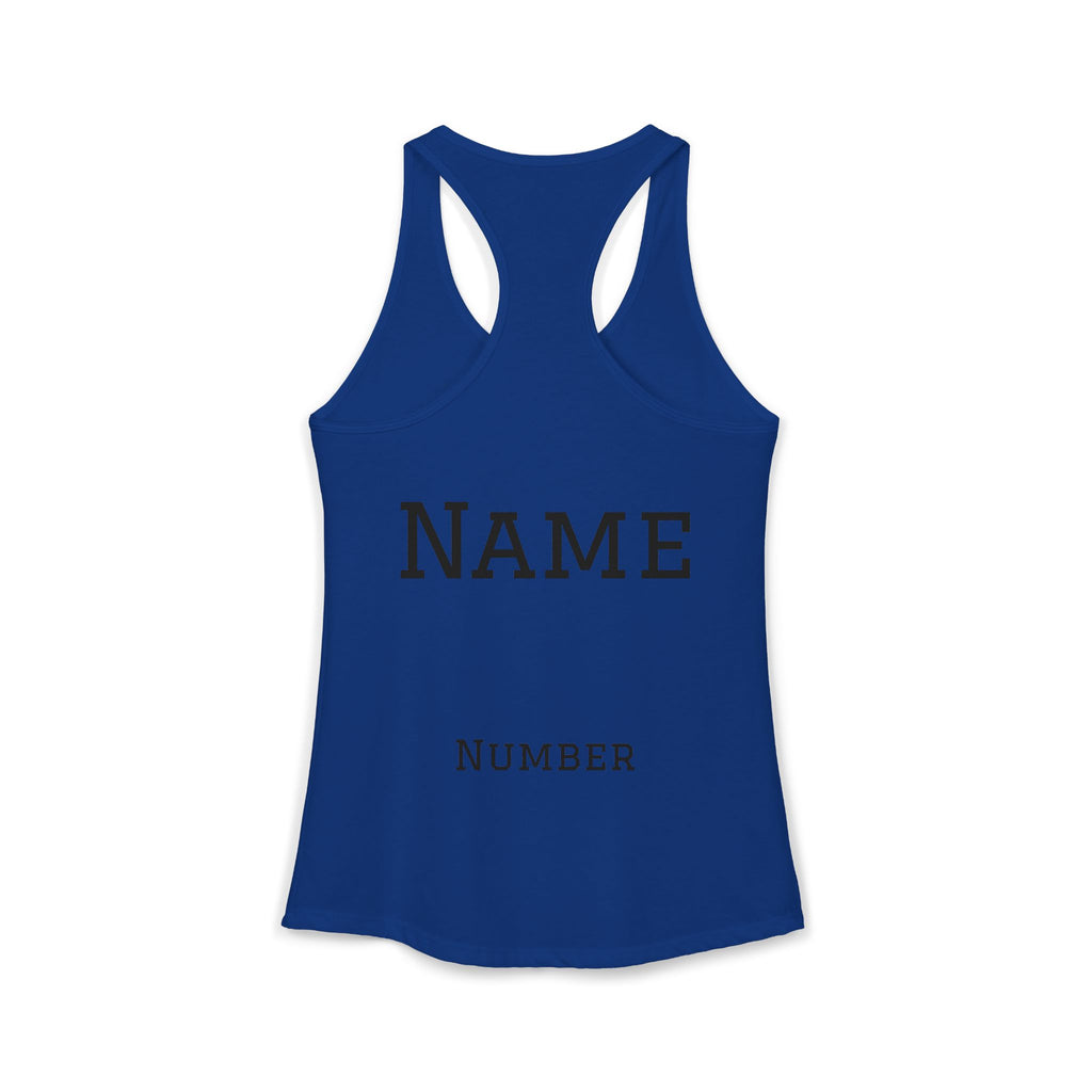 Baseball Mom Racerback Tank – Personalized Name & Number Option - Magnolia Wild SC