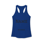 Baseball Mom Racerback Tank – Personalized Name & Number Option - Magnolia Wild SC