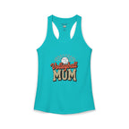Volleyball Mom Racerback Tank – Personalized Name & Number Option | Lightweight Women’s Volleyball Tank Top - Magnolia Wild SC