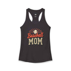Baseball Mom Racerback Tank – Personalized Name & Number Option