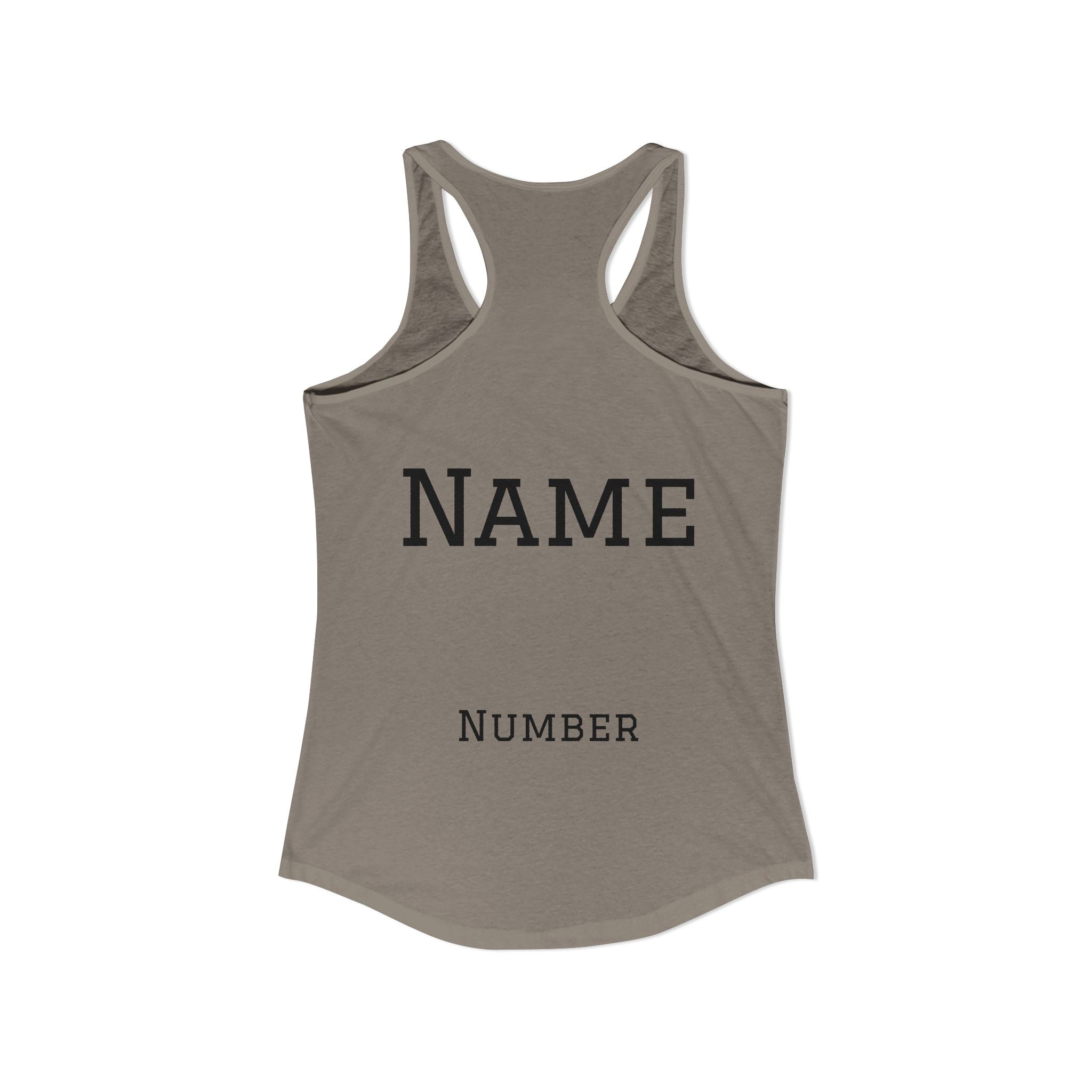 Softball Mom Racerback Tank – Personalized Name & Number Option - Magnolia Wild SC