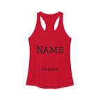 Softball Mom Racerback Tank – Personalized Name & Number Option - Magnolia Wild SC