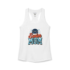 Swim Mom Racerback Tank – Personalized Name & Number Option | Lightweight Women’s Swim Tank Top - Magnolia Wild SC