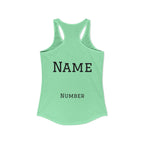 Mom Cross Country Mom Racerback Tank – Personalized Name & Number Option - Magnolia Wild SC