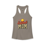 Softball Mom Racerback Tank – Personalized Name & Number Option - Magnolia Wild SC