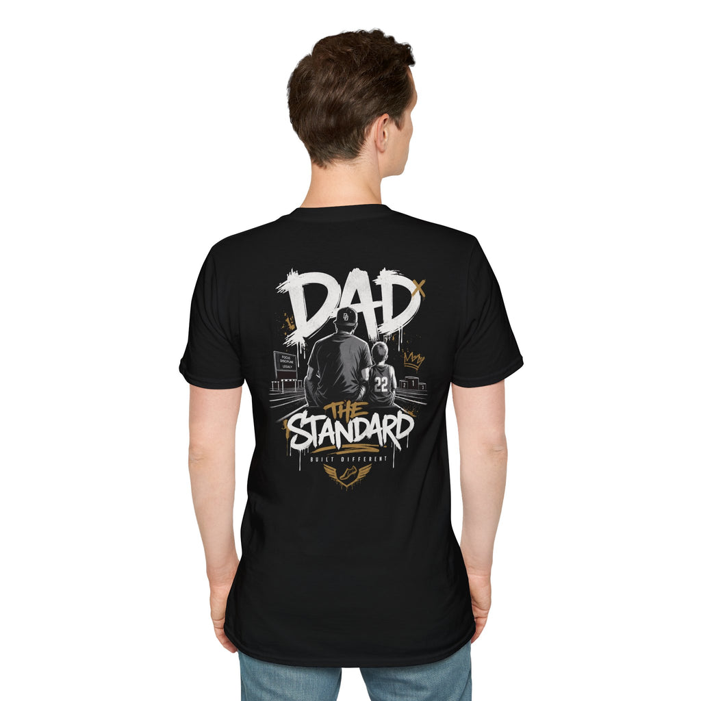 Track Dad The Standard T-Shirt — Fatherhood Graphic Tee - Magnolia Wild SC