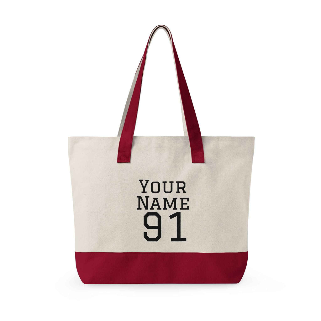 Personalizable Baseball Tote — Carry Cleats, Snacks & Pride
