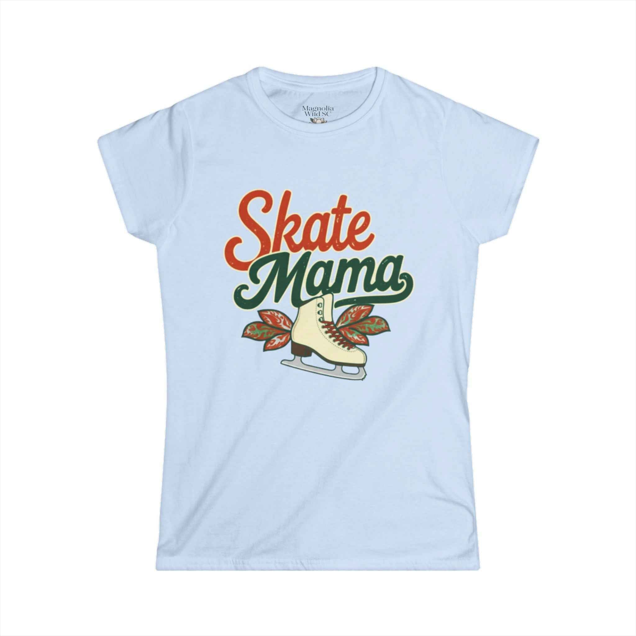 Retro Figure Skating Mama Tee