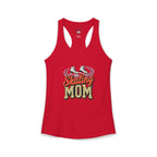 Figure Skating Mom Racerback Tank – Personalized Name & Number Option | Lightweight Women’s Figure Skating Tank Top - Magnolia Wild SC