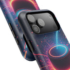 Neon Laser Hockey Puck Impact-Resistant Phone Case - Magnolia Wild SC