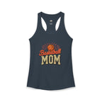 Basketball Mom Racerback Tank – Personalized Name & Number Option | Lightweight Women’s Basketball Tank Top - Magnolia Wild SC