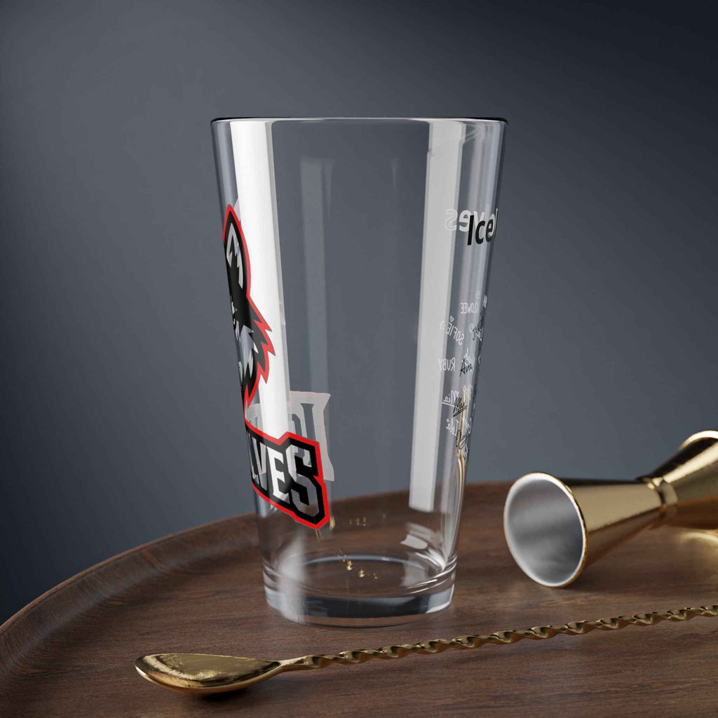 All-Star Team Glass — Personalized Front Logo & Back Message
