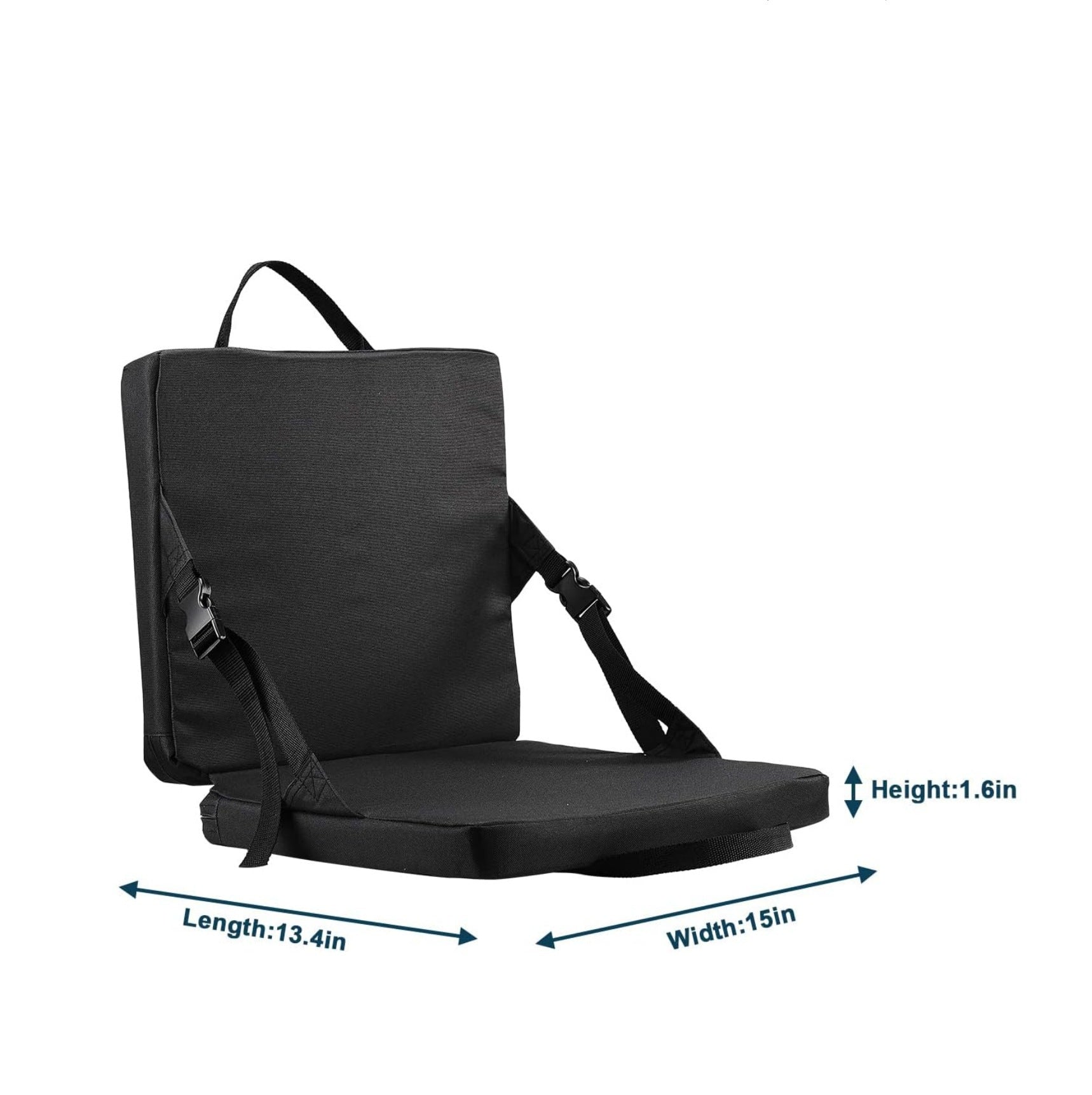 Outdoor Portable Folding Seat Cushion For Stadium Seating - Magnolia Wild SC