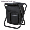 Double Shoulder Insulation Backpack Foldable Ice Pack Chair Oxford Cloth - Magnolia Wild SC