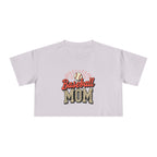 Baseball Mom Cheetah Print Women's Crop Tee - Magnolia Wild SC