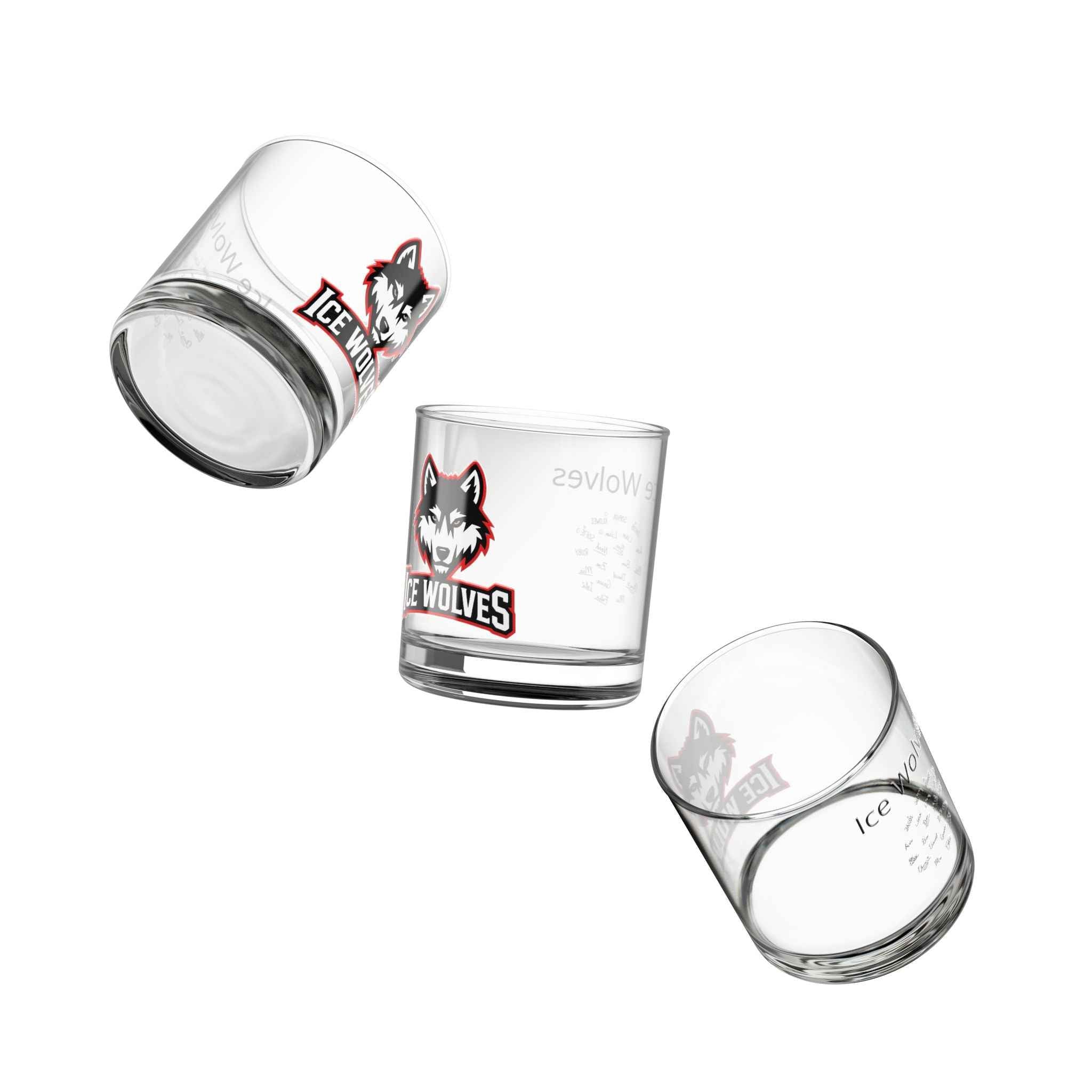 Personalized Full-Color Whiskey Rocks Glass (10oz) – Custom Team Logo, Name & Message | Coach Gift, Father’s Day Gift, Sports Team Keepsake