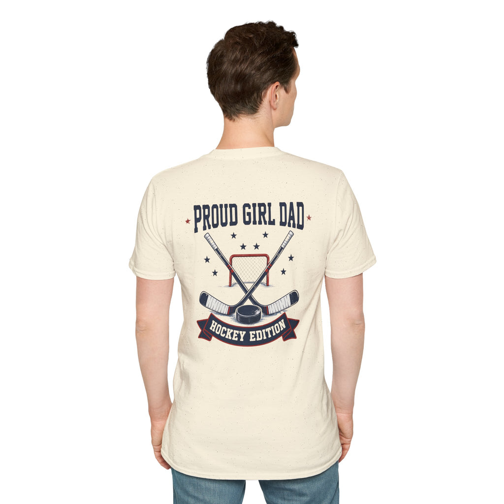 Proud Girl Dad Hockey T-Shirt - Magnolia Wild SC