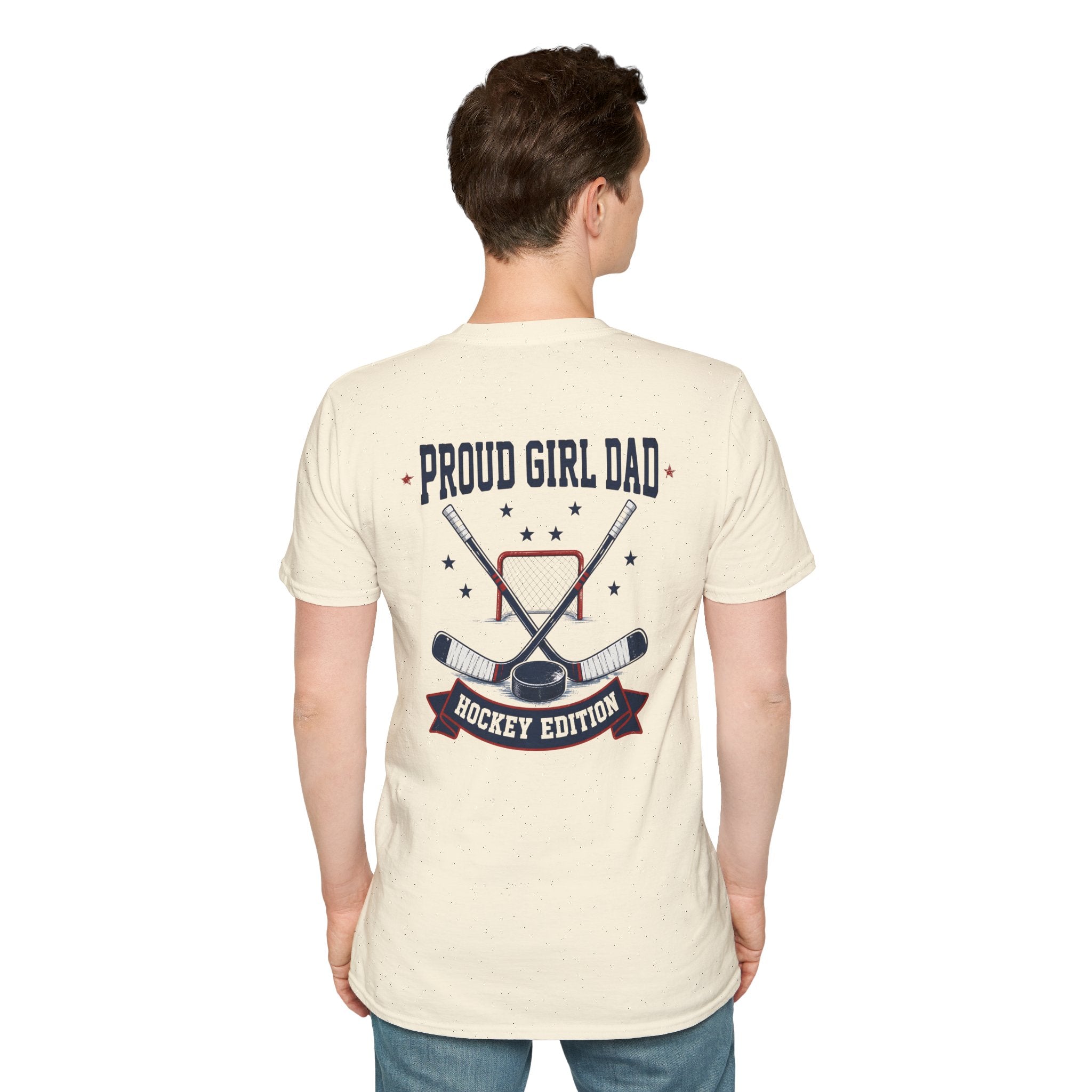 Proud Girl Dad Hockey T-Shirt - Magnolia Wild SC
