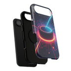 Neon Laser Hockey Puck Impact-Resistant Phone Case - Magnolia Wild SC
