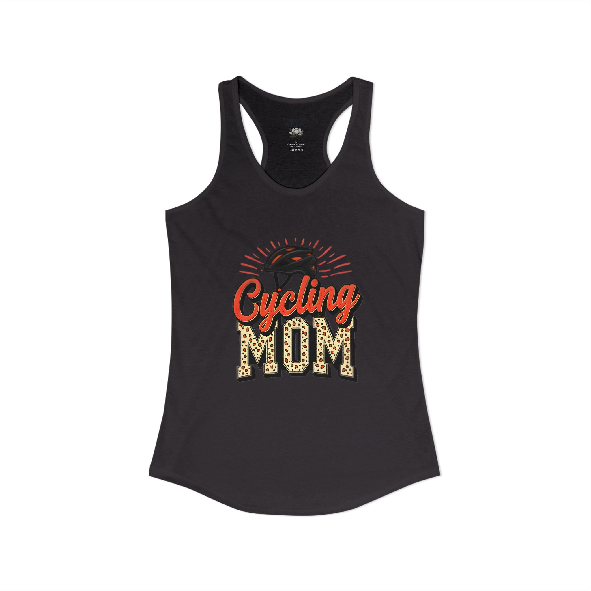 Personalized Cycling Mom Racerback Tank – Personalized Name & Number Option | Lightweight Women’s Cycling Tank TopCycling Racerback Tank - Magnolia Wild SC