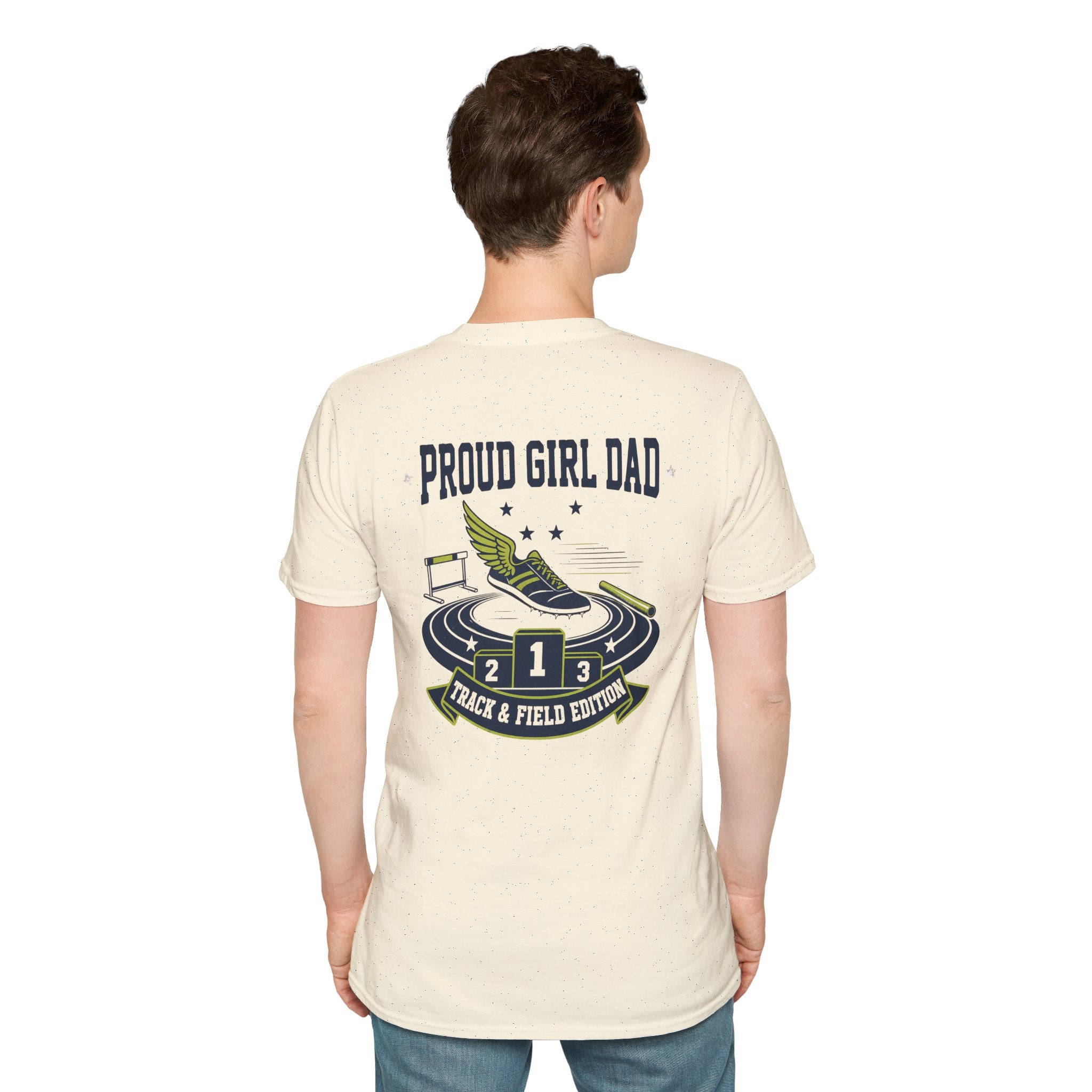Proud Girl Dad Track T-Shirt - Magnolia Wild SC