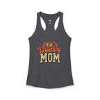 Wrestling Mom Racerback Tank – Personalized Name & Number Option | Lightweight Women’s Wrestling Tank Top - Magnolia Wild SC